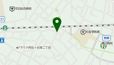 【予約制】特P 《軽自動車》阿佐谷南2-25-3駐車場の地図画像