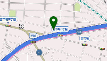 【予約制】特P 西市場3-9-10付近駐車場の地図画像
