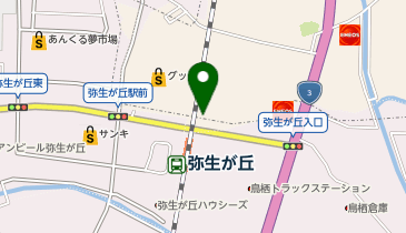 【予約制】特P JR弥生ヶ丘駅東駐車場の地図画像