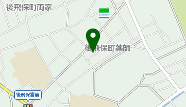 【予約制】特P 後飛保町薬師102ー1駐車場の地図画像