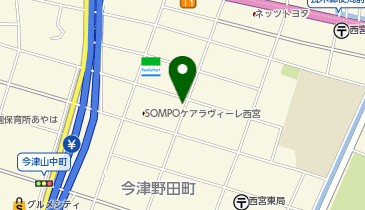 【予約制】特P フアニーコート甲子園地下駐車場の地図画像
