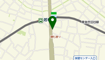 【予約制】特P 若林1-22-3駐車場の地図画像