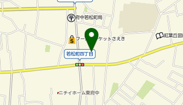 【予約制】特P 若松町4-24-7駐車場の地図画像