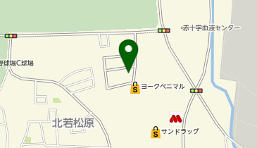 【予約制】特P 北若松原1-4-89駐車場の地図画像