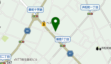 【予約制】特P 浜松町1-16-24ウェルわたらせ駐車場の地図画像