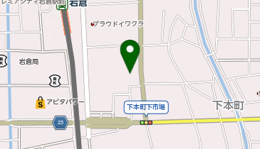 【予約制】特P 下本町下市場92駐車場の地図画像