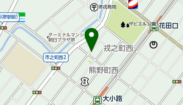 【予約制】特P ≪バイク・原付≫戎之町西2丁目駐車場の地図画像