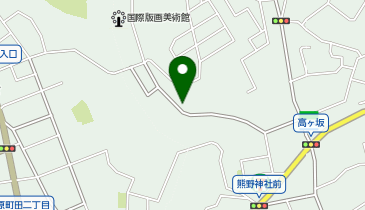 【予約制】特P 高ヶ坂2-28-7駐車場の地図画像