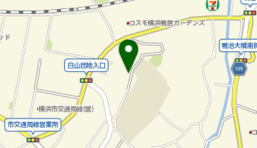 【予約制】特P 白山2-5-8駐車場の地図画像