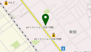 【予約制】特P 東間6-109-3駐車場の地図画像