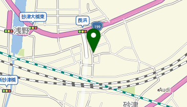 【予約制】特P 長浜G駐車場の地図画像
