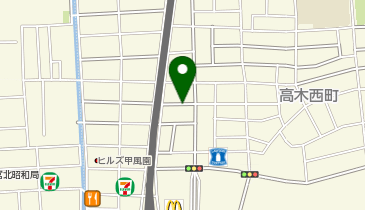 【予約制】特P 北口町10-7駐車場の地図画像