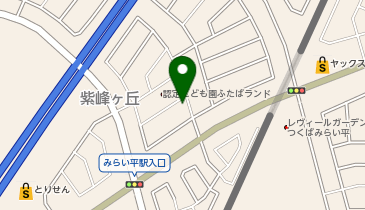 【予約制】特P 紫峰ヶ丘1-9-6駐車場の地図画像