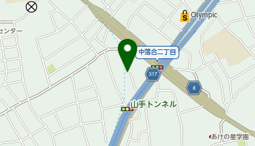 【予約制】特P 《軽・コンパクト》中井2-1-5駐車場の地図画像