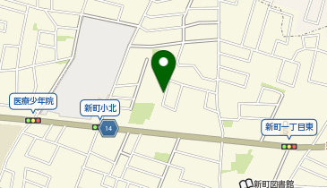 【予約制】特P 新町1-38-21駐車場の地図画像