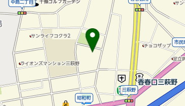【予約制】特P 《軽自動車》昭和町9-7付近駐車場の地図画像