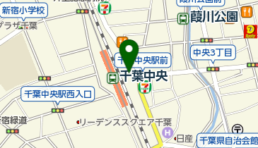 千葉京成パーキング ミラマーレ地下駐車場の地図画像