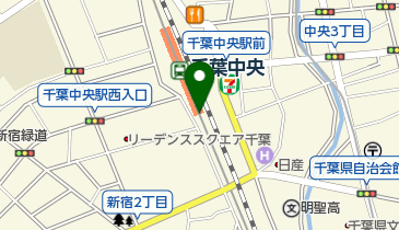 千葉京成パーキング 高架下平面駐車場の地図画像