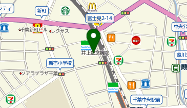 京成パーク千葉中央立体の地図画像