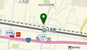 【時間貸し駐車場 明石市人丸】P-CLUB明石人丸町の地図画像