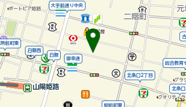 【時間貸し駐車場 姫路市亀井町】P-CLUB姫路亀井町の地図画像