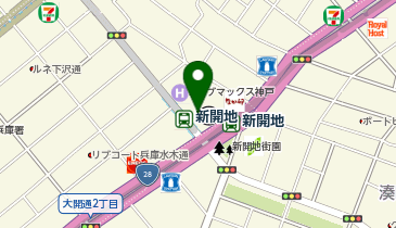 【時間貸し駐車場 神戸市兵庫区水木通1丁目】長田眼科・神戸信用金庫お客様駐車場の地図画像
