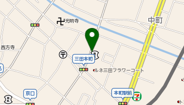 【三田市相生町 時間貸し駐車場】P-CLUB三田相生町の地図画像