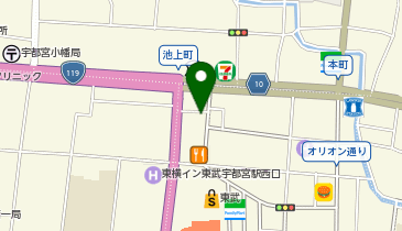 TOBU PARK 宇都宮第9駐車場の地図画像