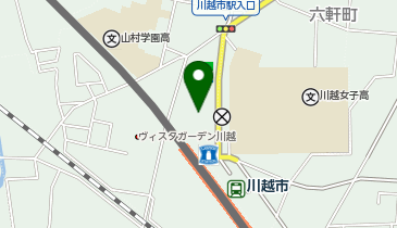 TOBU PARK川越市駅前駐車場の地図画像