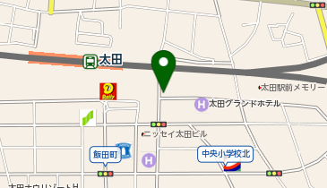 TOBU PARK 太田飯田町駐車場の地図画像