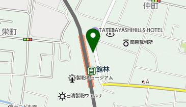 TOBU PARK 館林駅東口駐車場の地図画像