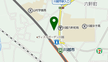TOBU PARK川越市駅前駐車場の地図画像