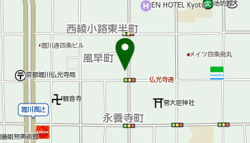 エコロパーク 西洞院仏光寺第1の地図画像