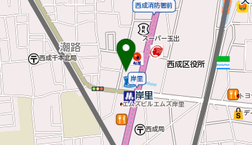 エコロパーク 岸里駅前第2の地図画像