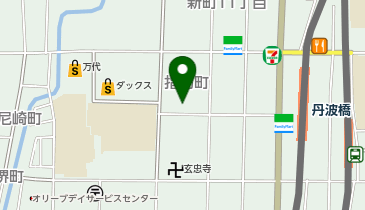 エコロパーク 丹波橋第1の地図画像