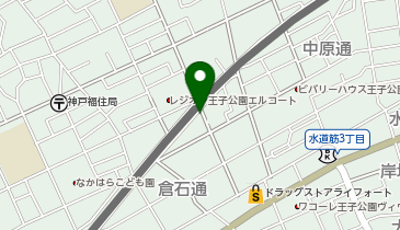 エコロパーク 中原通第1の地図画像