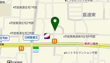 エコロパーク 喜連東第1の地図画像