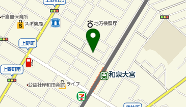 エコロパーク 和泉大宮第1の地図画像
