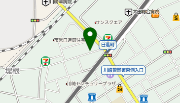 エコロパーク 川崎日進町第1の地図画像