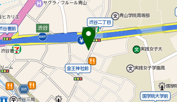 エコロパーク 渋谷第2の地図画像