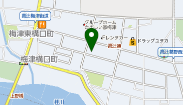 エコロパーク 梅津堤下町第1の地図画像