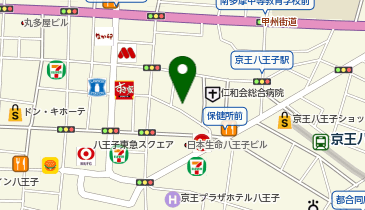 タウンパーキング 京王八王子の地図画像