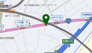エコロパーク 川西小花第1の地図画像