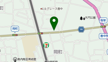 エコロパーク 岡上の町第1の地図画像