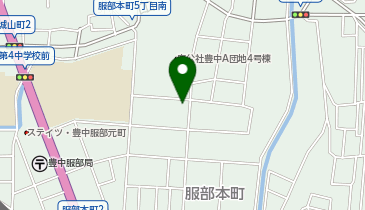 セイワパーキング 服部本町第1の地図画像