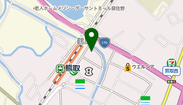 セイワパーキング 熊取第1の地図画像