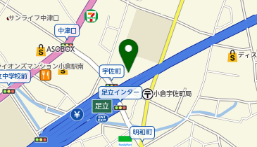 エコロパーク 北九州宇佐町第1の地図画像