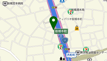 エコロパーク グランヴァン板橋本町2の地図画像