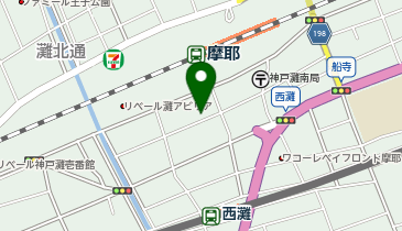 エコロパーク 灘南通第1の地図画像