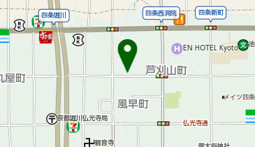 エコロパーク 綾小路油小路第2の地図画像